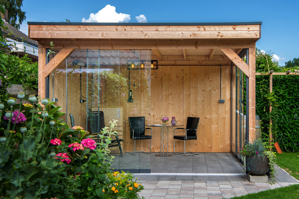 Glazen schuifwandset Hemmes compleet