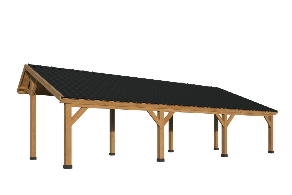 Bergen XL, Type 5 Douglas Gedroogd Potdekselplank blank