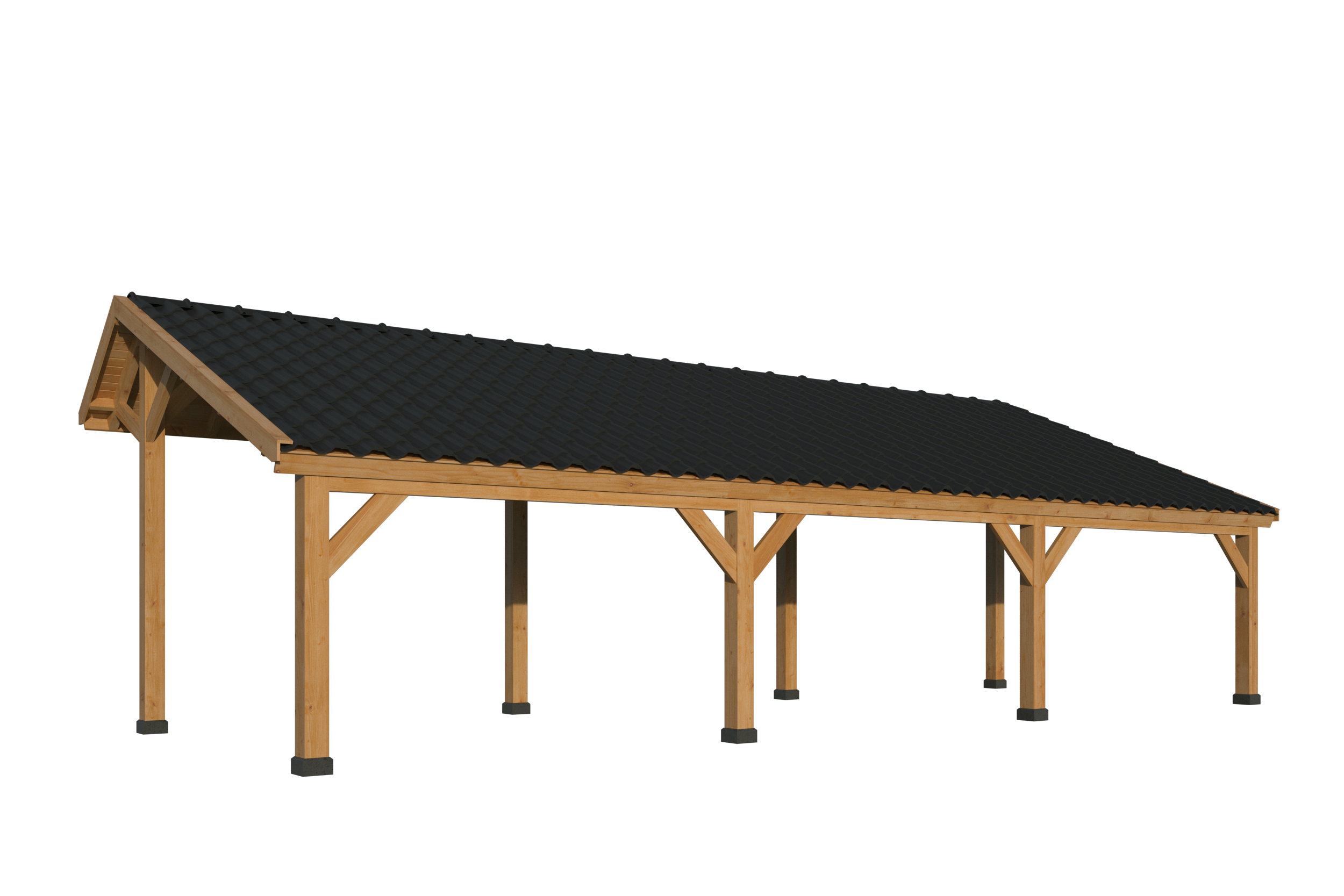 Bergen XL, Type 5 Douglas Gedroogd Potdekselplank blank