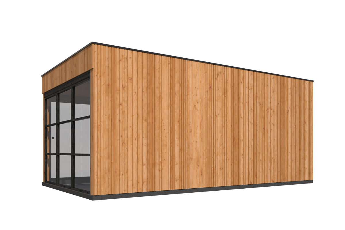 KubeLine + luifel 380 x 687 cm, onbehandeld