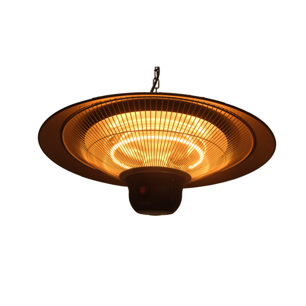 Hangende Heater 2100W - Heatix Terrasverwarmer