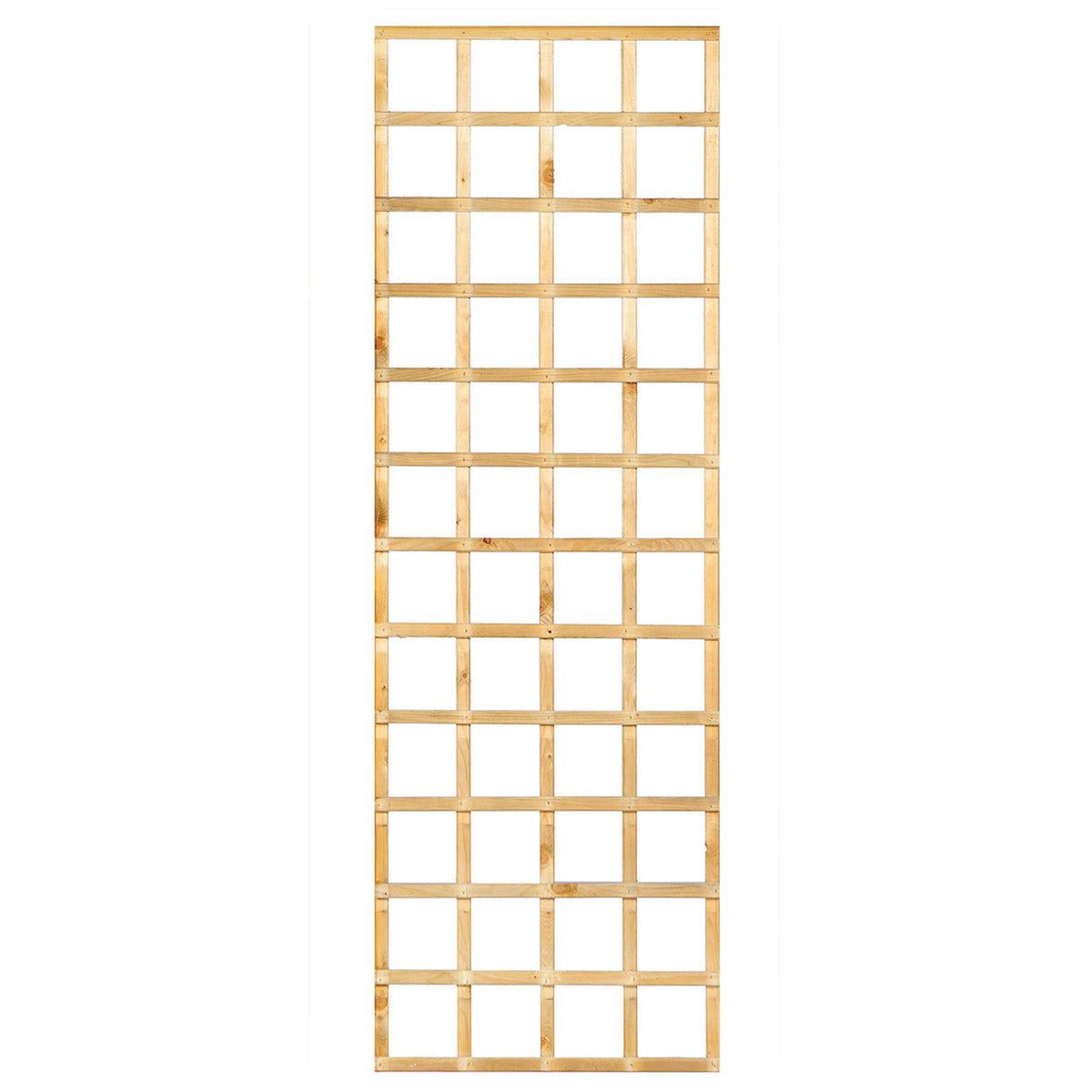 Trellis recht, lamel 1,3 x 2,5 cm grenen groen geïmpregneerd H180 x B60 cm