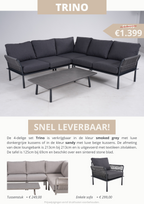 Datho Loungeset Trino showmodel