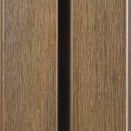 PuraTech 55 composiet dubbel profiel 3,3 x 17,0 x 290 cm, teak, fijne houtnerf