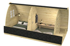 Camping POD 480 | 28 mm | vuren onbehandeld