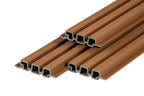 PuraTech 30 composiet triple profiel 3,3 x 17,0 x 390 cm, teak, fijne houtnerf