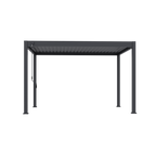 Tuindeco Advance line vrijstaande aluminium overkapping 300 x 400 x 255 cm antraciet