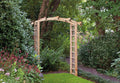 Pergolaset Tove, getoogd, groen geïmpregneerd grenen, B120 x D50 x H220 cm