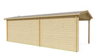 Blokhut - Tuinhuis Skeg | 44 mm | vuren onbehandeld