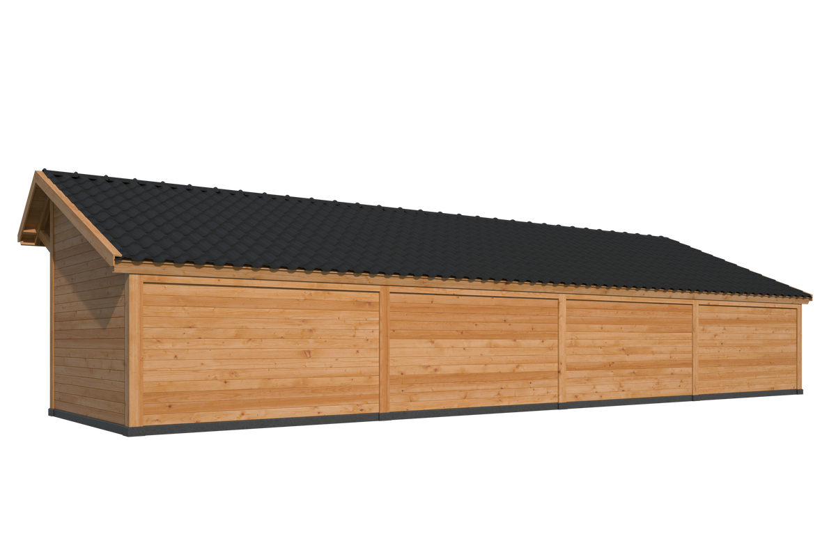 Bergen XL, Type 12 Douglas Gedroogd Potdekselplank blank