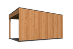 KubeLine + luifel 380 x 590 cm, onbehandeld