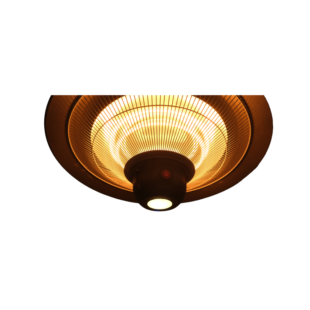 Hangende Heater 2100W - Heatix Terrasverwarmer