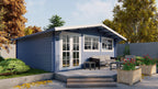 Blokhut - Tuinhuis Helle | 44 mm | vuren onbehandeld