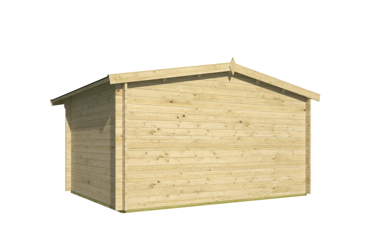 Blokhut - Tuinhuis Murcia | 34 mm | vuren Red Class Wood geïmpregneerd