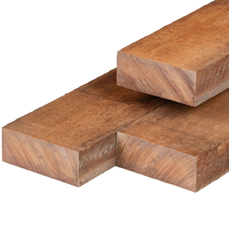 Angelim vermelho hardhout bestekhout 5,0 x 10,0 x 450 cm fijnbezaagd