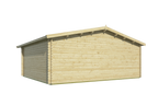 Blokhut - Tuinhuis Tova | 44 mm | vuren grijs geïmpregneerd
