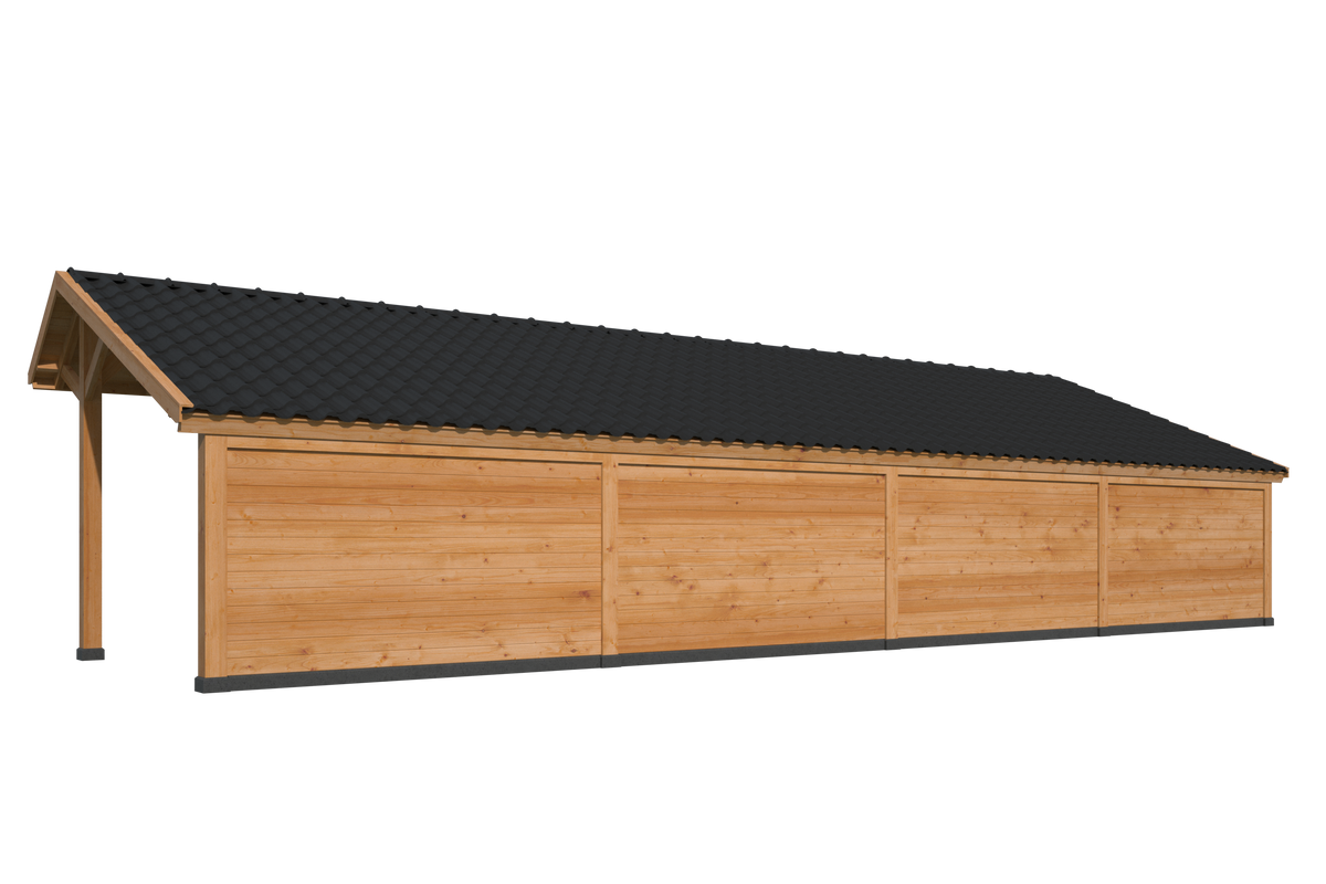 Bergen XL, Type 10 Douglas Gedroogd Potdekselplank blank