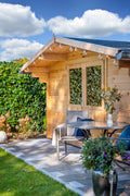 Blokhut - Tuinhuis Murcia | 34 mm | vuren Red Class Wood geïmpregneerd