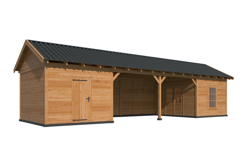 Hamar XL, Type 12 Douglas Gedroogd Potdekselplank blank