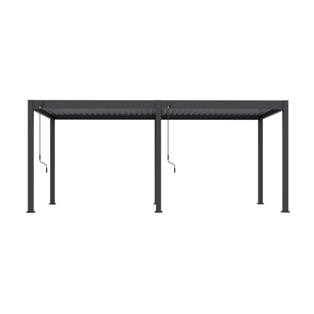 Tuindeco Advance  line vrijstaande aluminium overkapping 300 x 600 x 255 cm antraciet