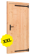 Douglas enkele dichte deur XXL B1200xH2150mm buitenmaat, rechtsdraaiend