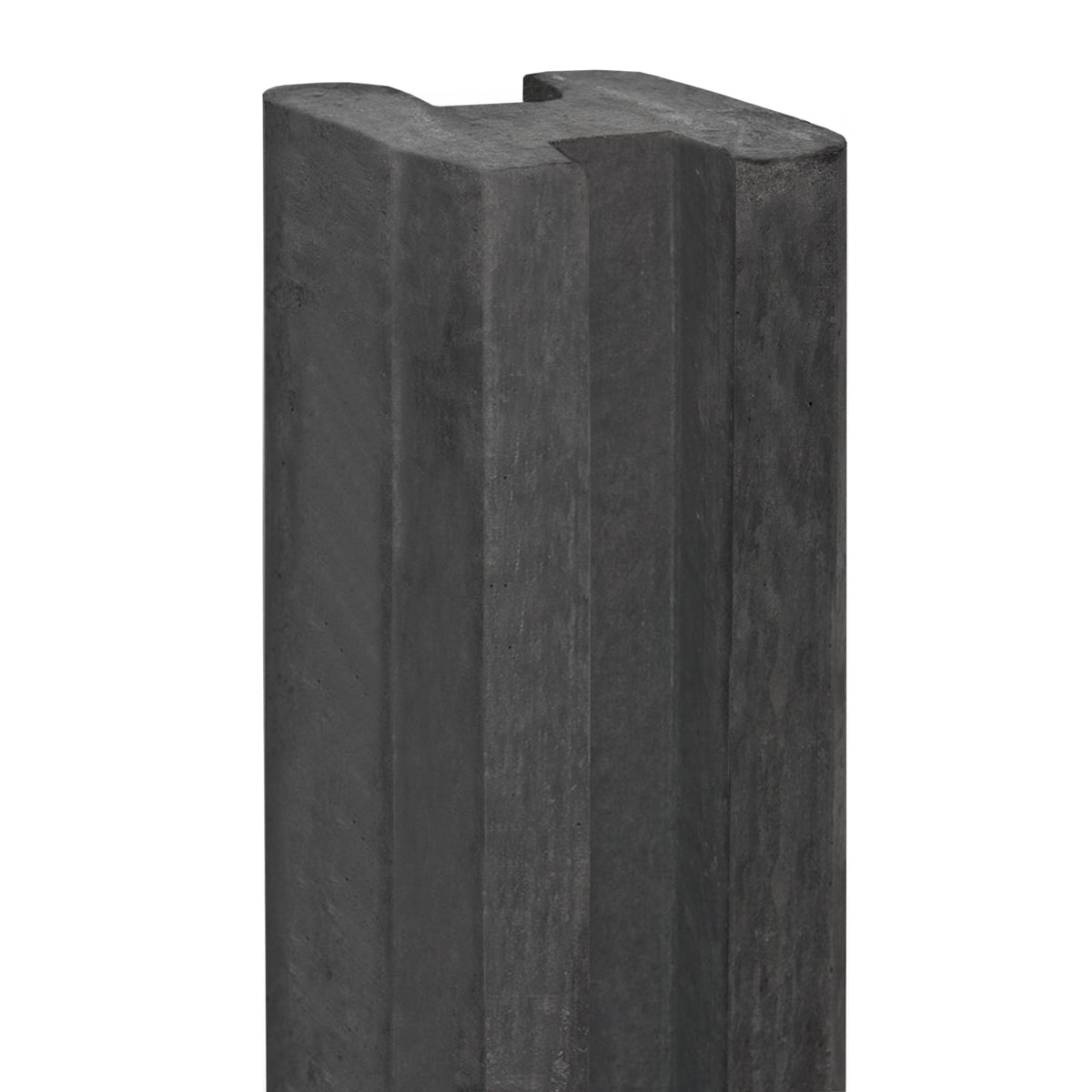 Berton-E-sleufpaal Vecht antraciet 10 x 10 x 270 cm tussenmodel