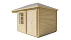 Blokhut - Tuinhuis Agnes | 44 mm | vuren Red Class Wood geïmpregneerd