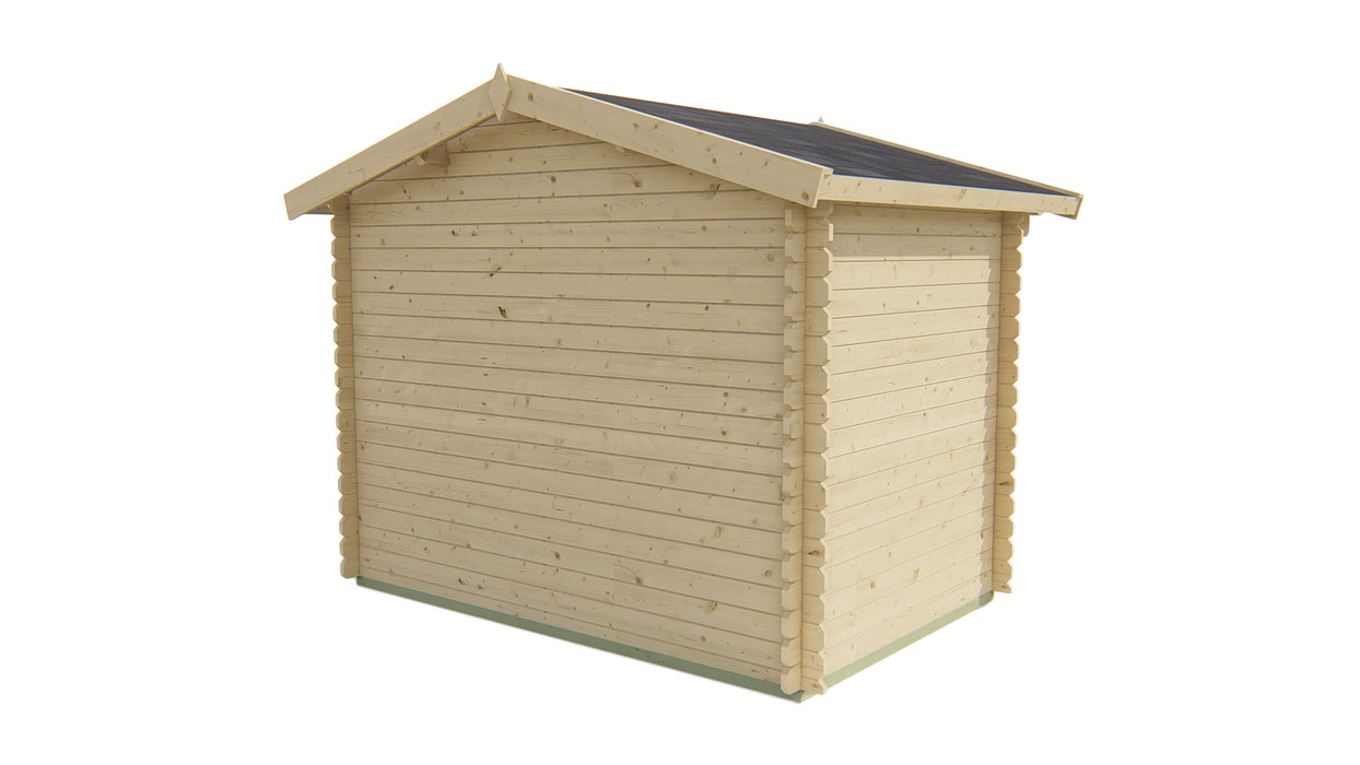Blokhut - Tuinhuis Anja | 28 mm | vuren Red Class Wood geïmpregneerd