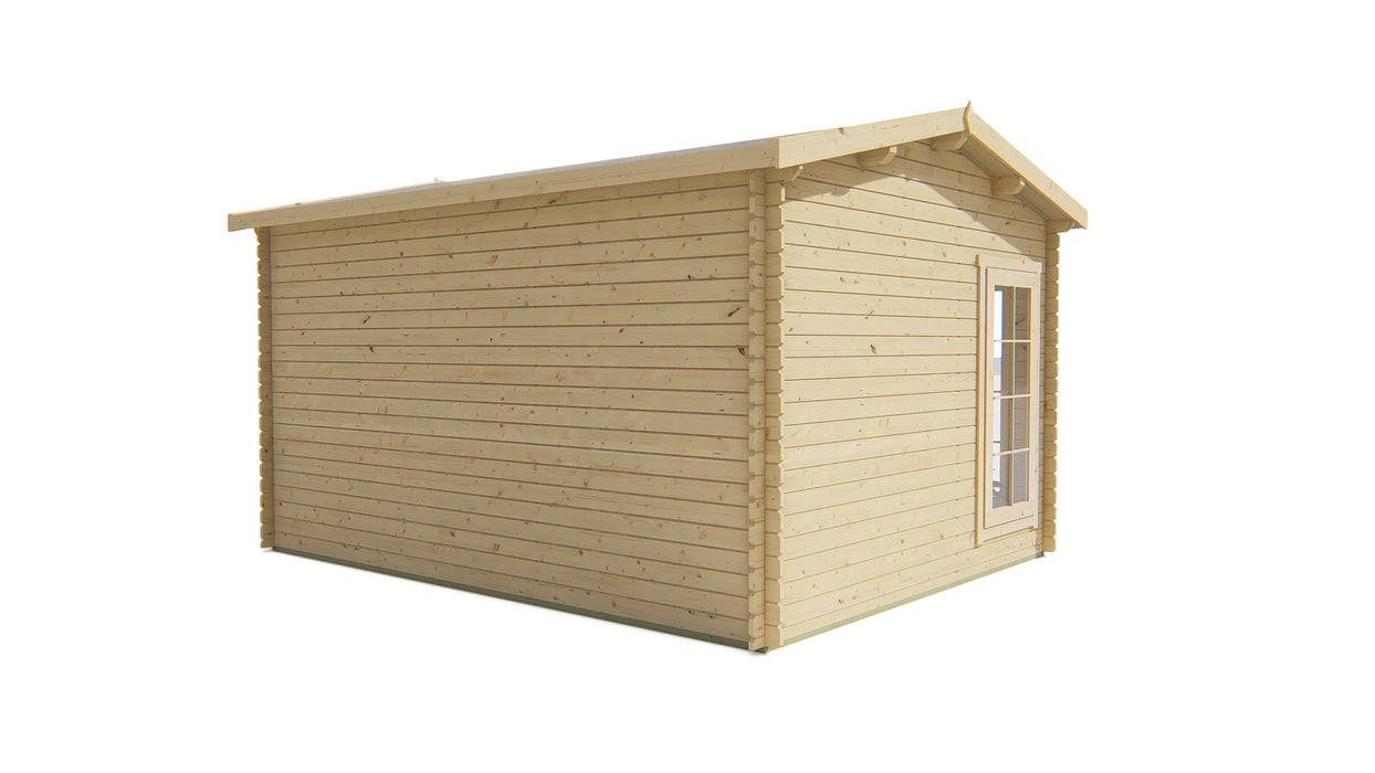 Blokhut - Tuinhuis Arne | 28 mm | vuren Red Class Wood geïmpregneerd