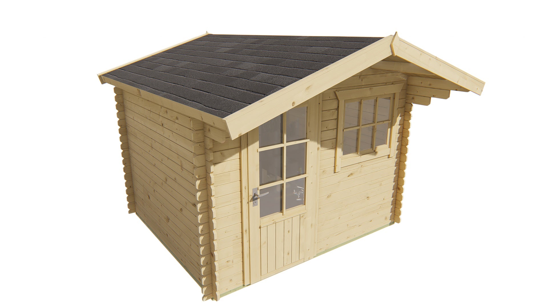 Blokhut - Tuinhuis Björn | 28 mm | vuren onbehandeld