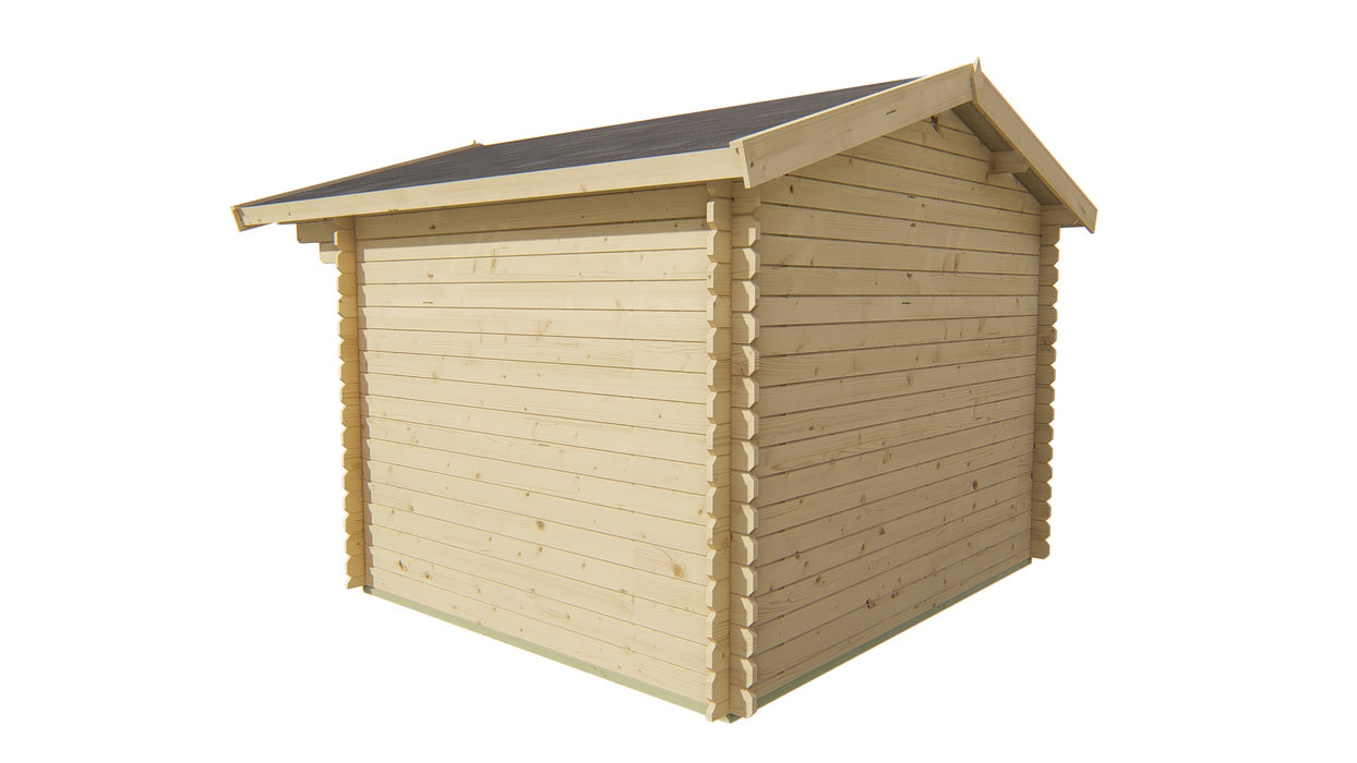 Blokhut - Tuinhuis Björn | 28 mm | vuren Red Class Wood geïmpregneerd