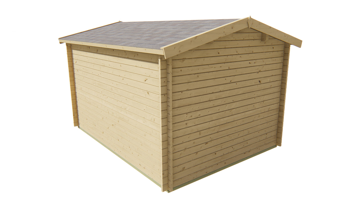 Blokhut - Tuinhuis Chloe | 40 mm | vuren Red Class Wood geïmpregneerd