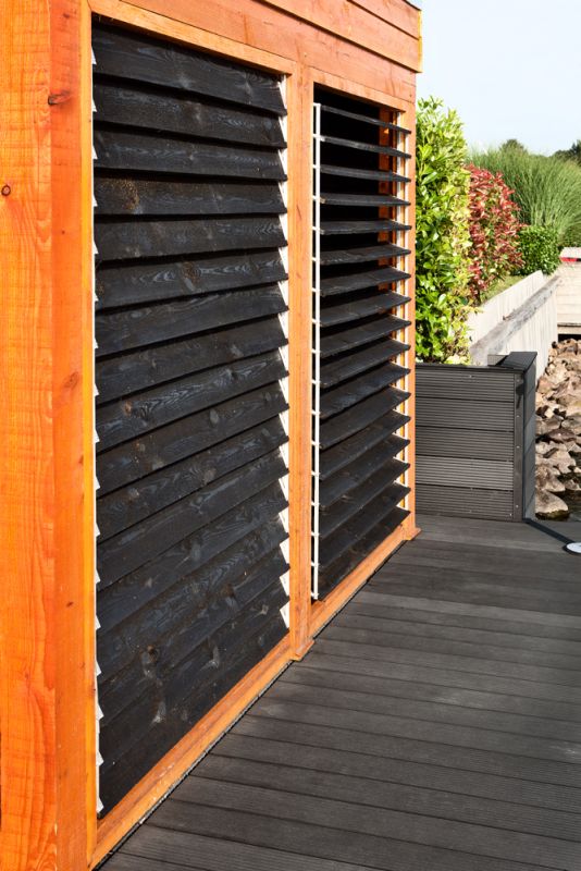 Flex Fence zwart gepoedercoat zelfbouwpakket lengte 220 cm