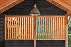 Flex Fence zwart gepoedercoat zelfbouwpakket lengte 220 cm