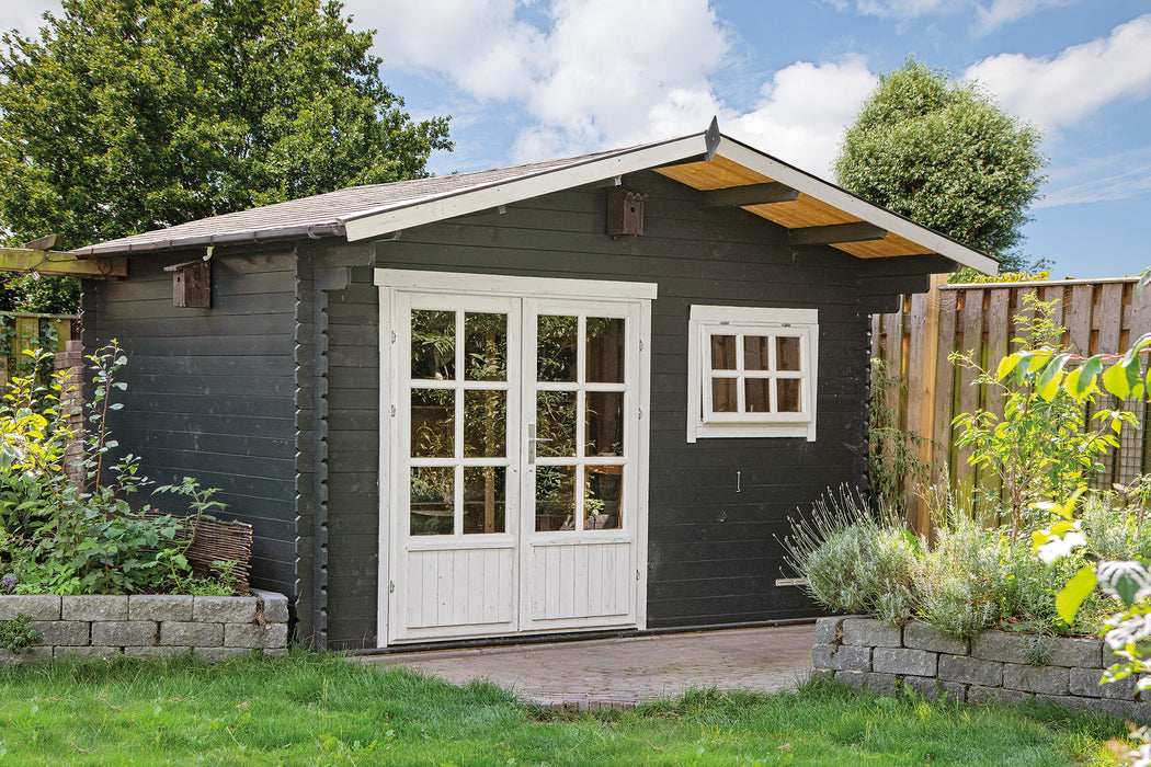 Blokhut - Tuinhuis Ingmar | 28 mm | vuren Red Class Wood geïmpregneerd