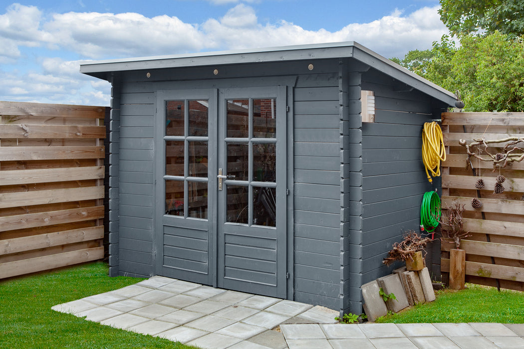 Blokhut - Tuinhuis Kris | 28 mm | vuren Red Class Wood geïmpregneerd