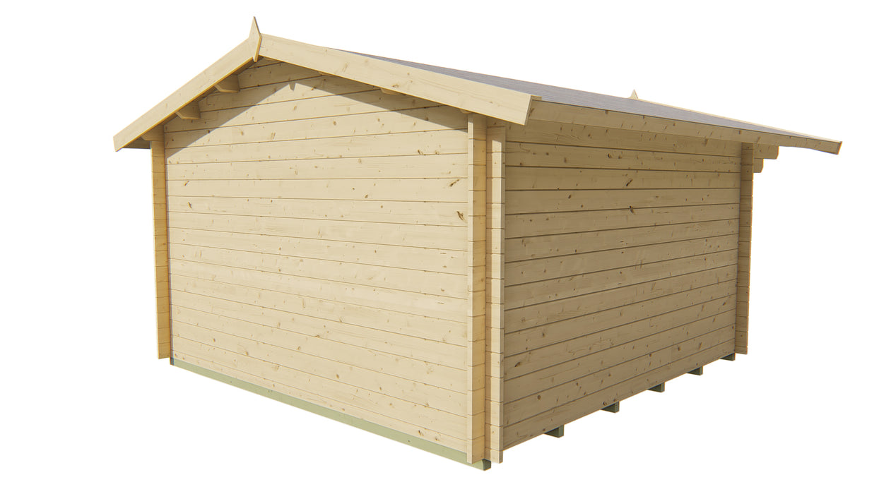 Blokhut - Tuinhuis Marbella | 34 mm | vuren Red Class Wood geïmpregneerd