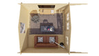 Blokhut - Tuinhuis Marbella | 34 mm | vuren Red Class Wood geïmpregneerd