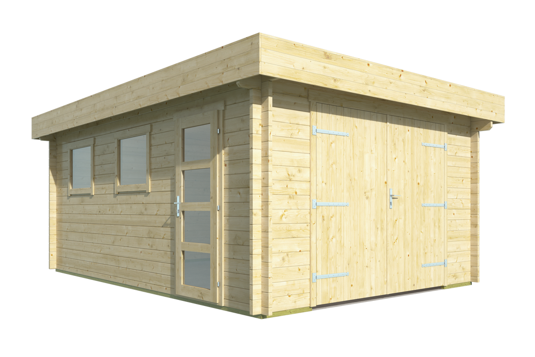 Garage Marketta | 44 mm | vuren onbehandeld