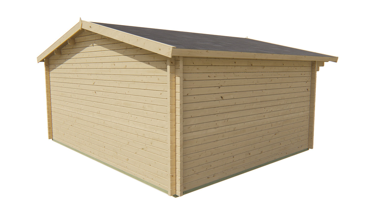 Blokhut - Tuinhuis Newcastle | 58 mm | vuren Red Class Wood geïmpregneerd