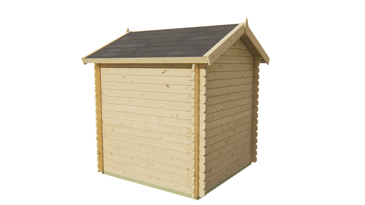 Blokhut - Tuinhuis Richard | 28 mm | vuren Red Class Wood geïmpregneerd