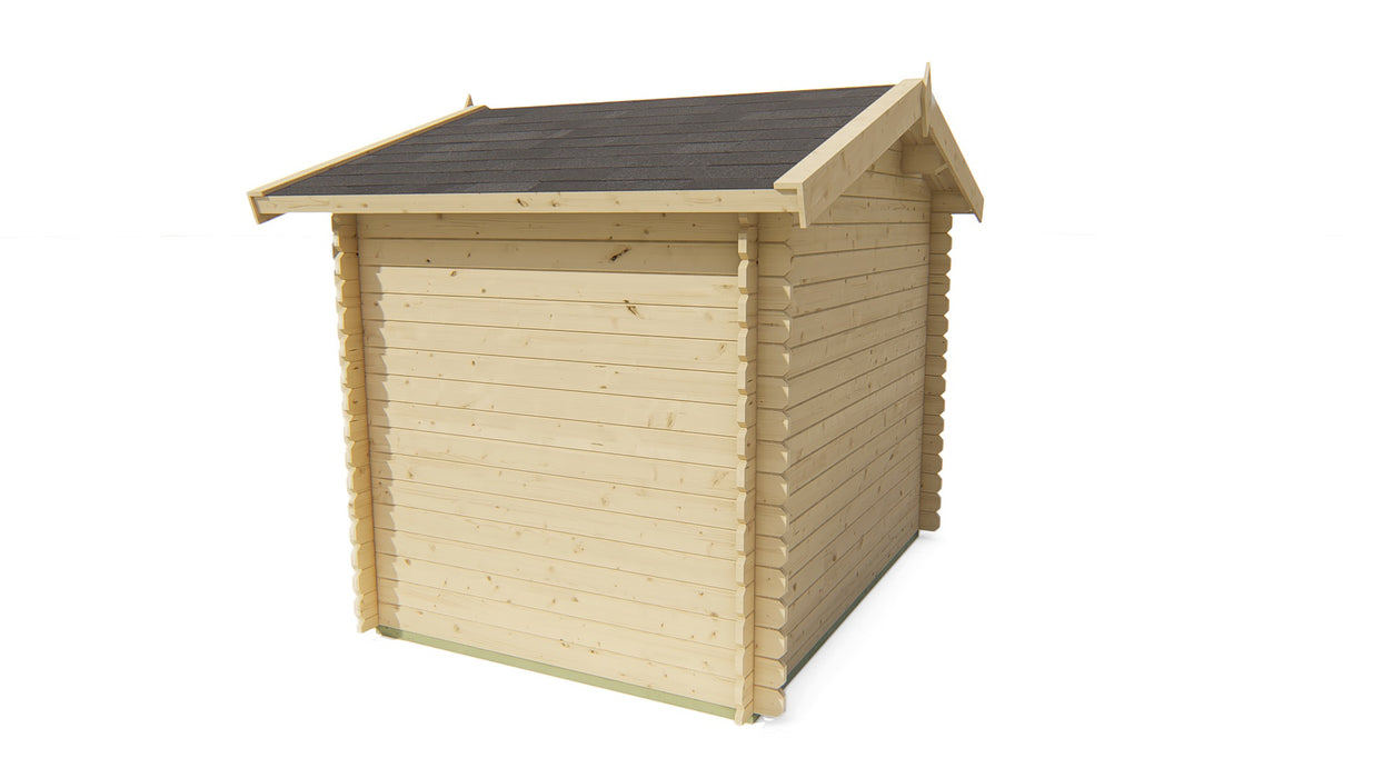 Blokhut - Tuinhuis Robert | 28 mm | vuren Red Class Wood geïmpregneerd