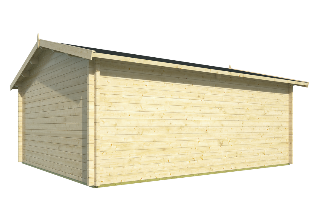 Garage Rydell | 58 mm | vuren honinggeel geïmpregneerd