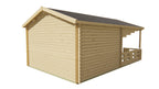 Blokhut - Tuinhuis Sanstrov | 44 mm | vuren Red Class Wood geïmpregneerd