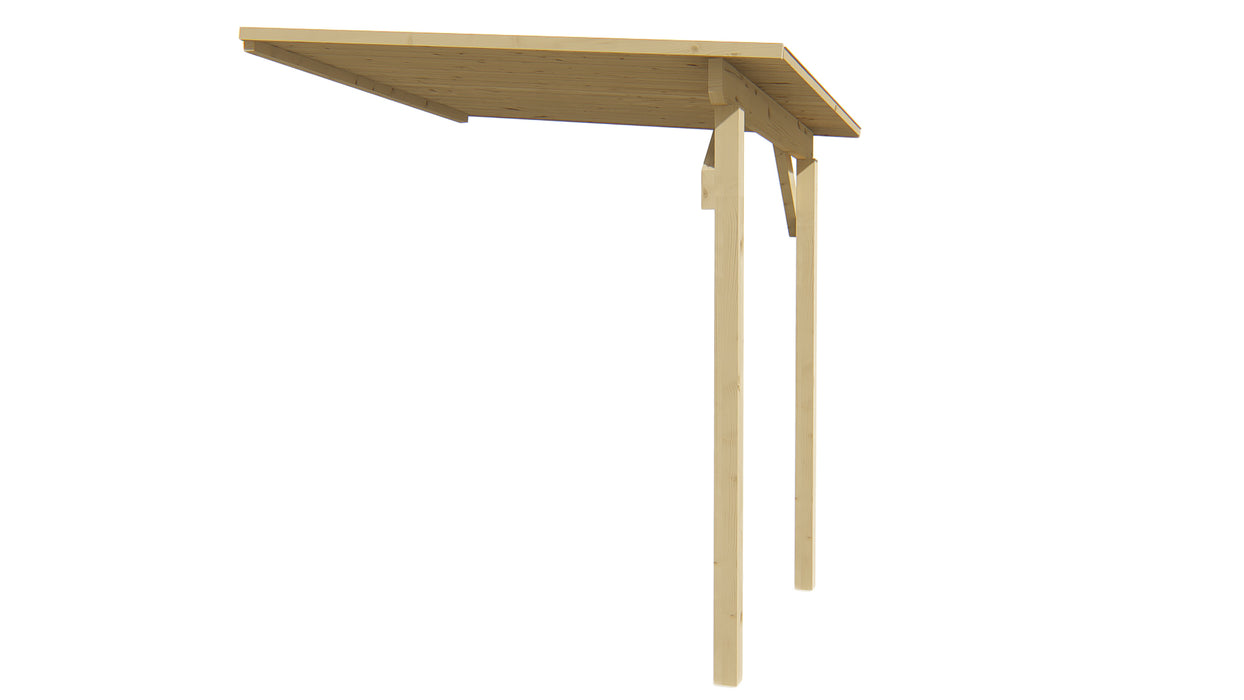 Zijluifel | 175 cm | vuren Red Class Wood geïmpregneerd