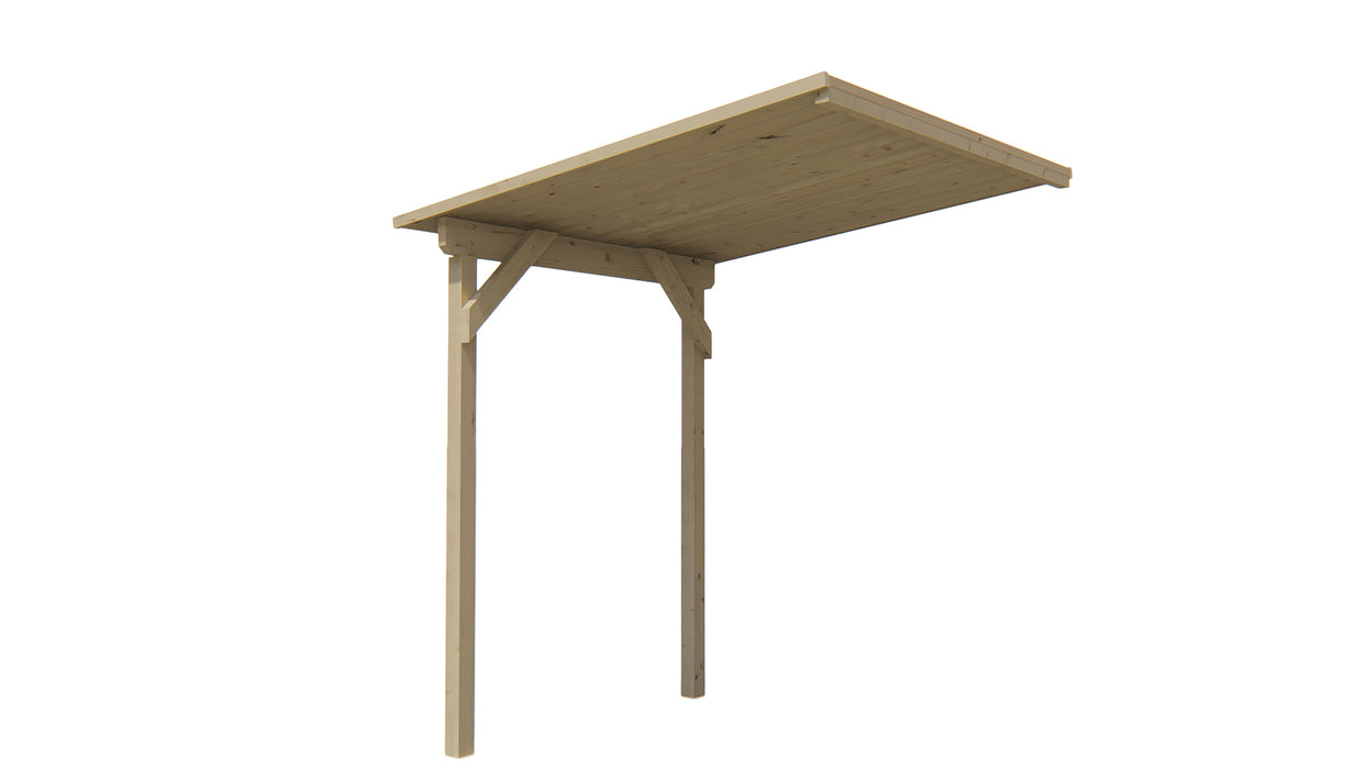 Zijluifel | 175 cm | vuren Red Class Wood geïmpregneerd