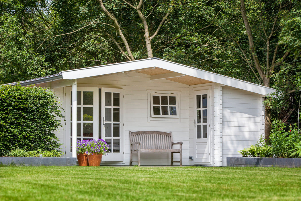 Blokhut - Tuinhuis Wolfgang | 44 mm | vuren Red Class Wood geïmpregneerd