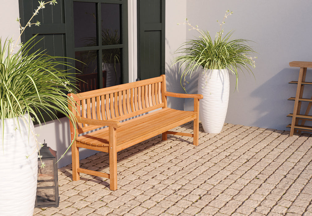 Teak tuinbank Bretagne 180 cm