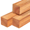 Red Class Wood ME vuren paal 12,0 x 12,0 x 500 cm, gedroogd, geïmpregneerd, geschaafd, 4 ronde hoeken, gelamineerd