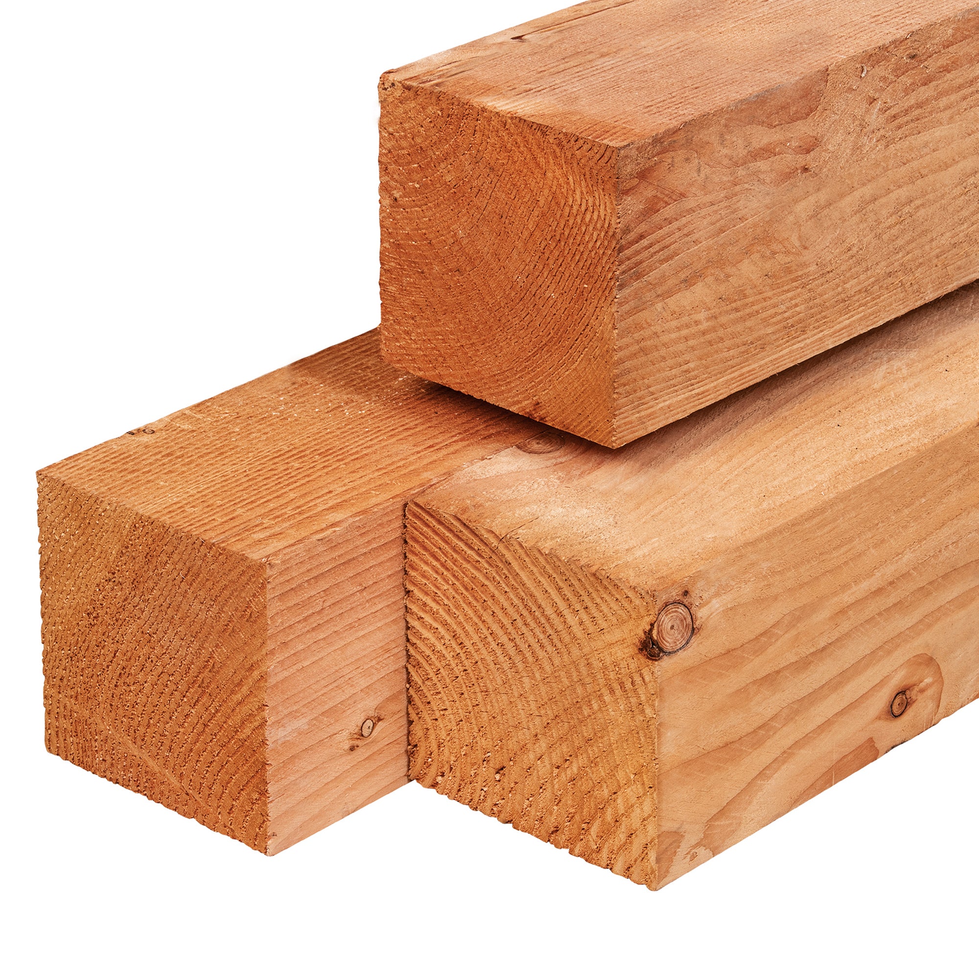 Red Class Wood ME vuren paal 14,0 x 14,0 x 300 cm, gedroogd, geïmpregneerd, geschaafd, 4 ronde hoeken, gelamineerd